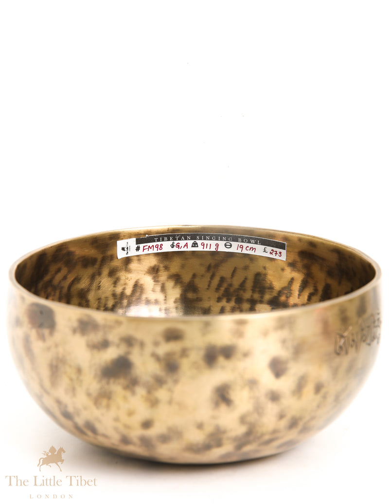 Moonlit Resonance: Full Moon Tibetan Singing Bowl for Healing Soundscapes - FM98