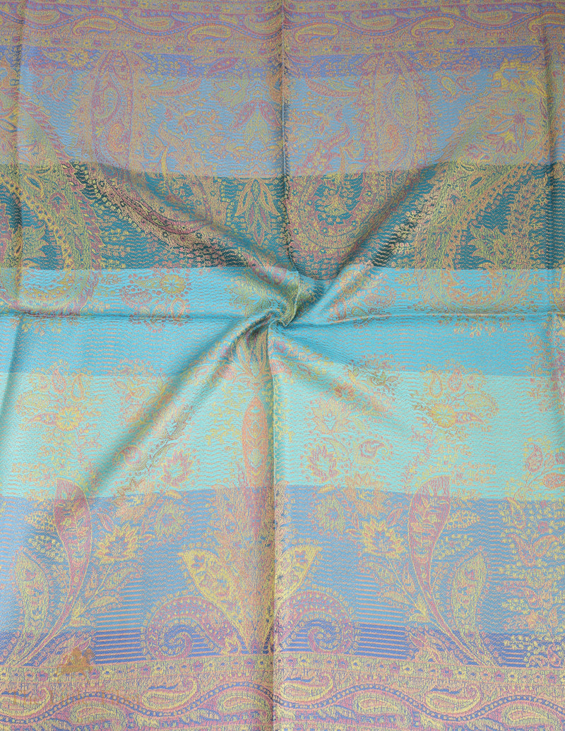 Mystic Mirage Himalayan Silk Shawl – Handwoven Luxury Wrap