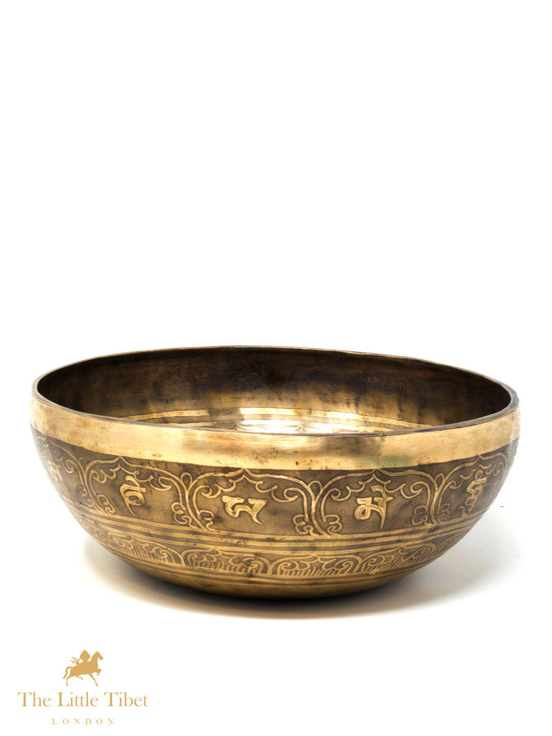 Power and Protection: Meditate with the Tara Goddess Tibetan Singing Bowl for Healing and Harmony- NM104