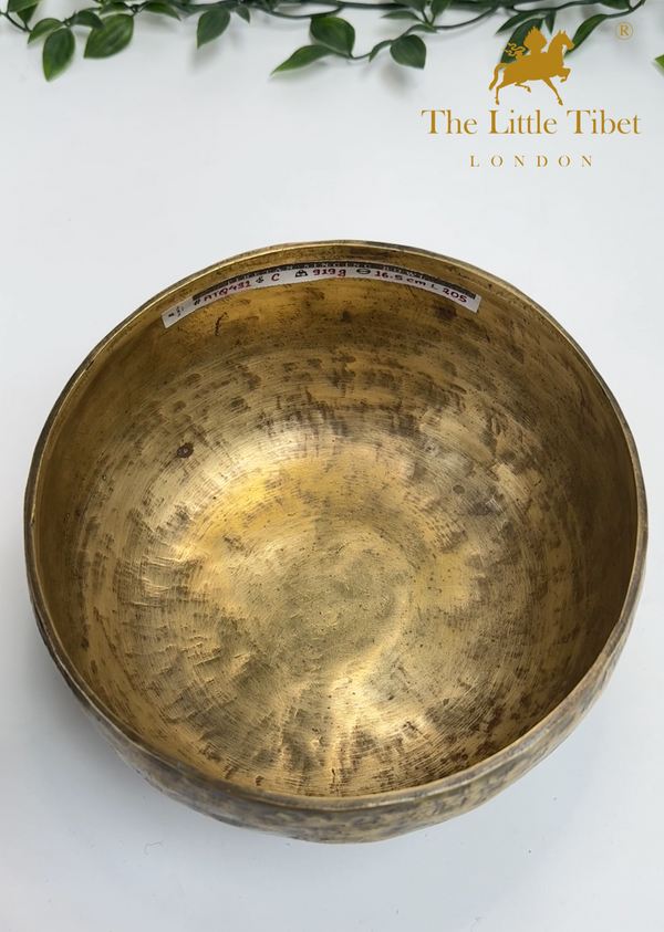 Handmade Tibetan Singing Bowl | Sacral Chakra bowl_ATQ431