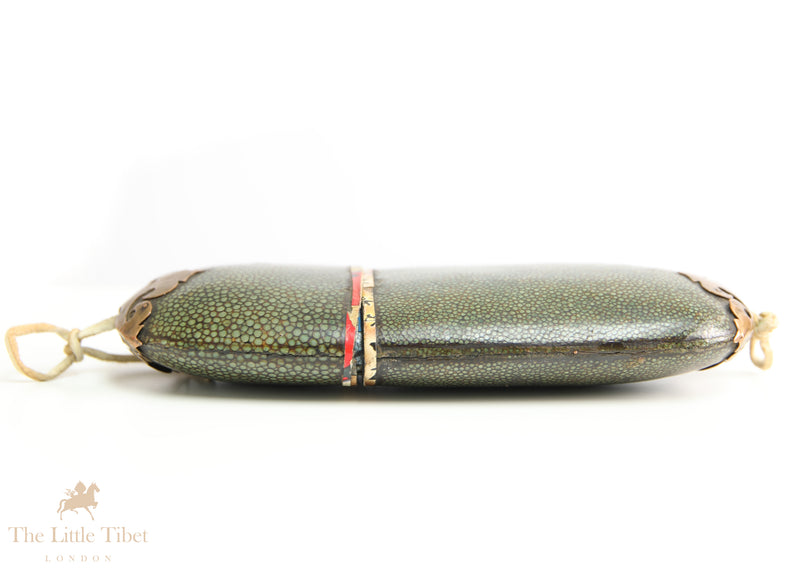Antique Eyeglasses with Shagreen Case, Circa 1900
