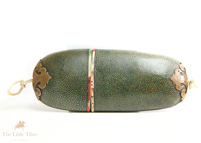 Antique Eyeglasses with Shagreen Case, Circa 1900