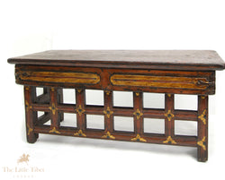 Antique Folding Tibetan Prayer Table from the 17th/18th Century