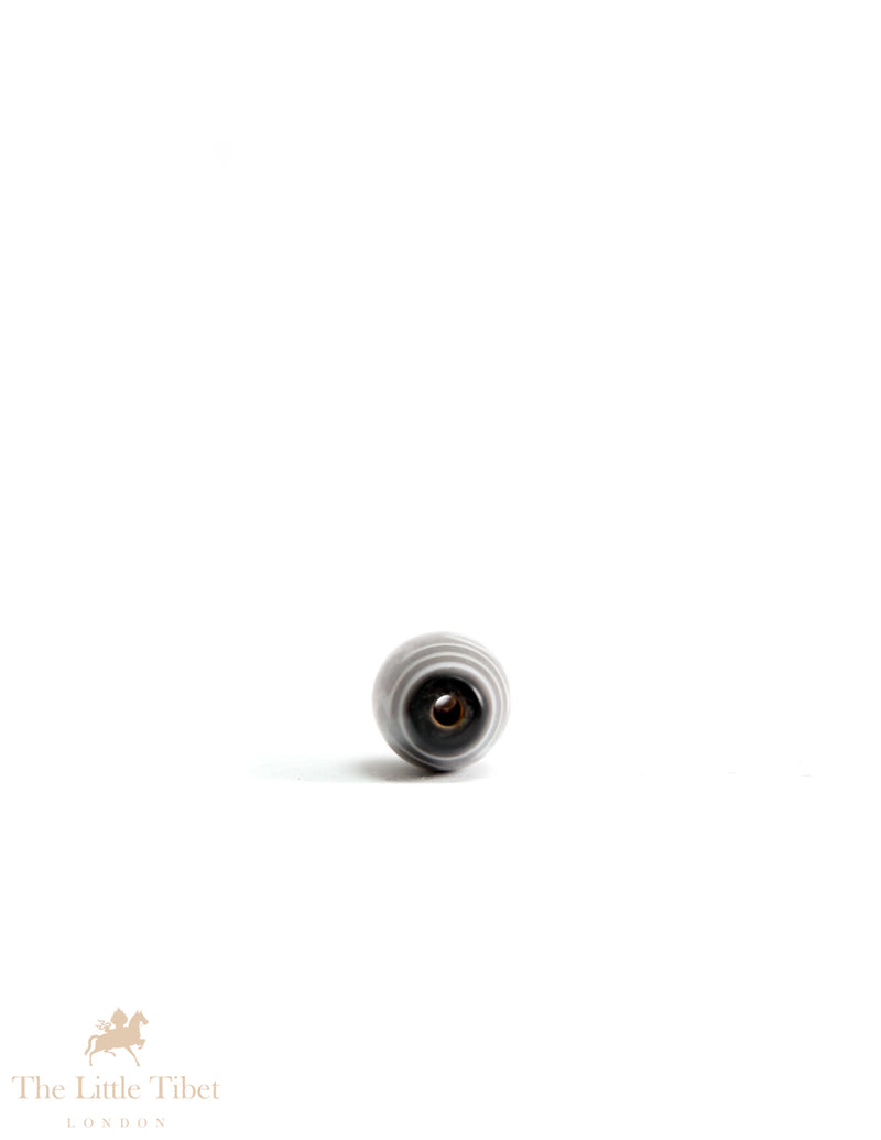 Tibetan Dzi Bead, deep colour