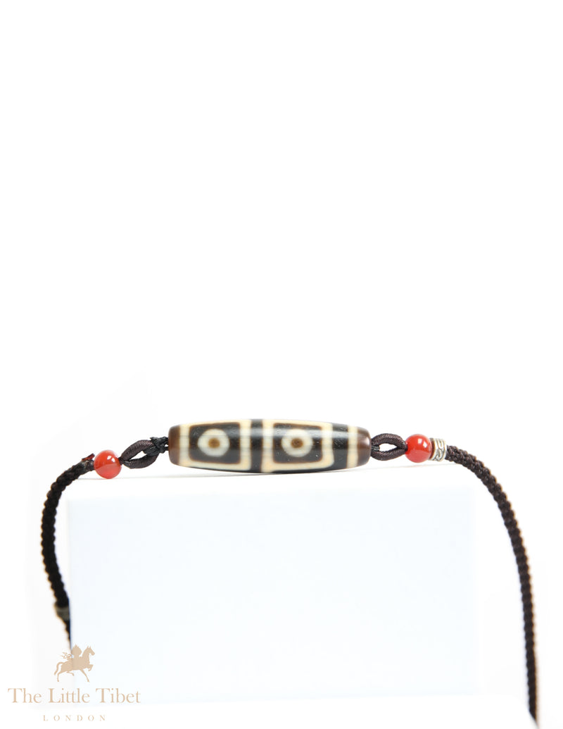 Eternal Guardians:  Tibetan Dzi Beads AAA