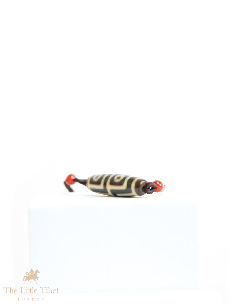 Eternal Guardians:  Tibetan Dzi Beads AAA