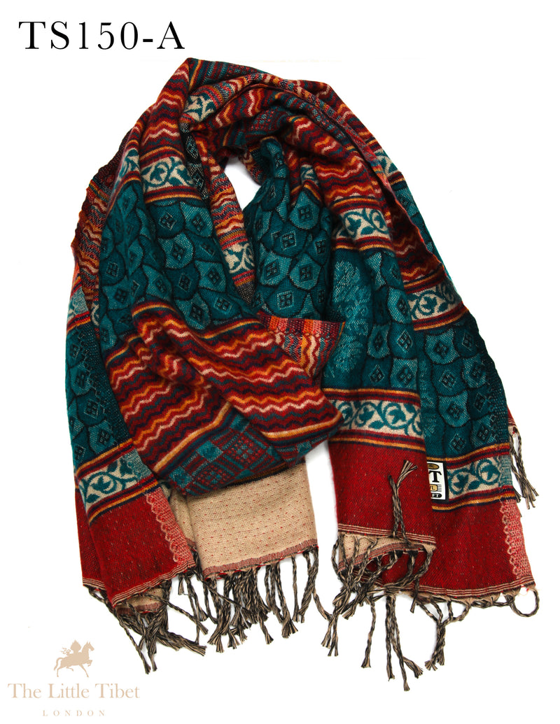 Timeless Tibetan Shawls: A Blend of Style and Tradition