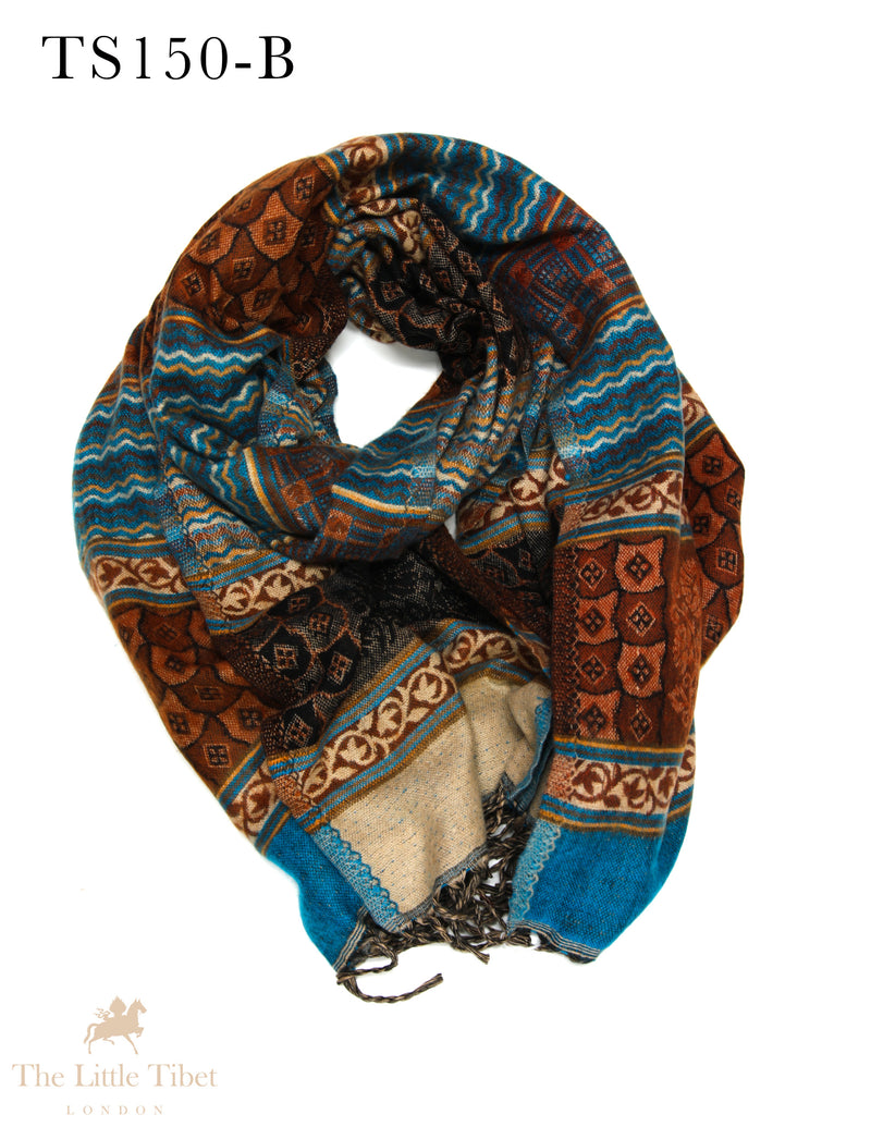 Timeless Tibetan Shawls: A Blend of Style and Tradition