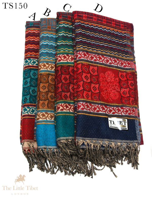 Timeless Tibetan Shawls: A Blend of Style and Tradition