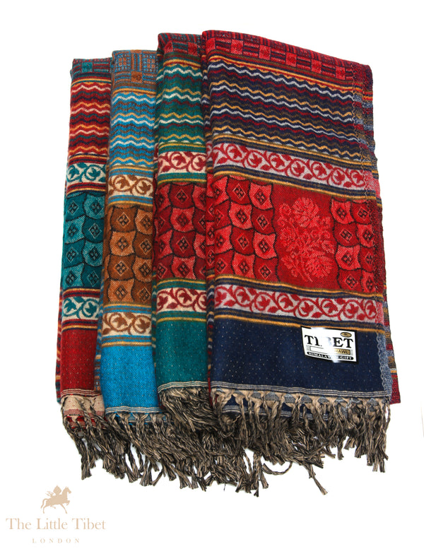 Timeless Tibetan Shawls: A Blend of Style and Tradition