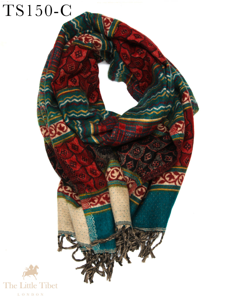 Timeless Tibetan Shawls: A Blend of Style and Tradition