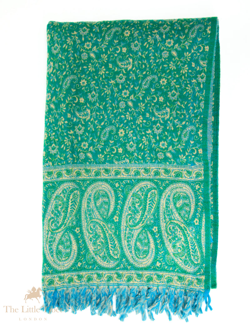 Ashley Green Tibet Shawl - TS9D