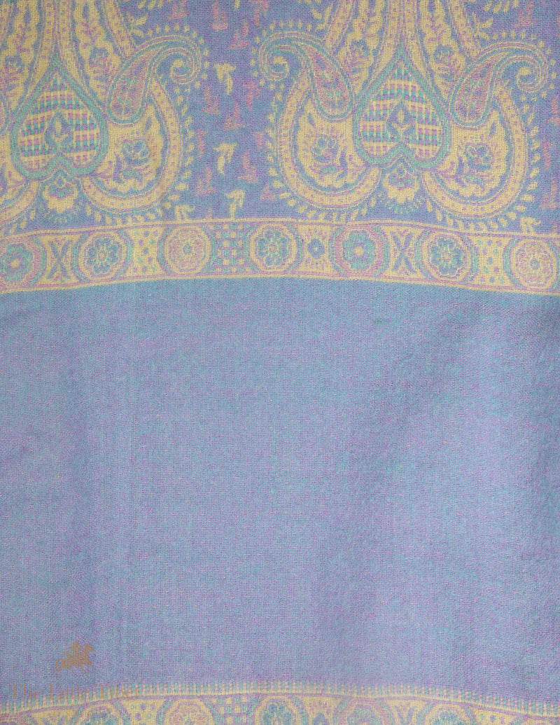 Viola Polo Blue Tibet Shawl - TS9F