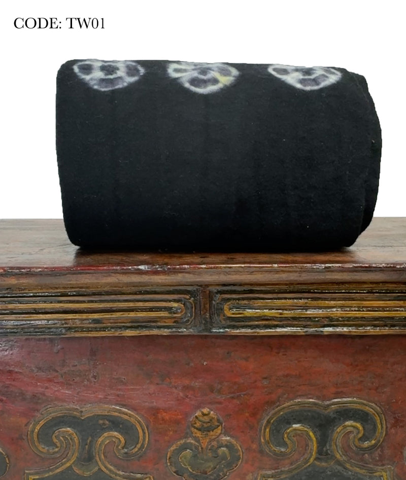 Authentic Tibetan Sheep Wool Fabric – Handwoven Himalayan Textile by the Roll