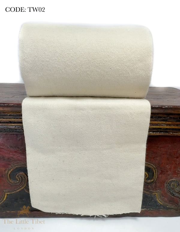 Authentic Tibetan Sheep Wool Fabric – Handwoven Himalayan Textile by the Roll