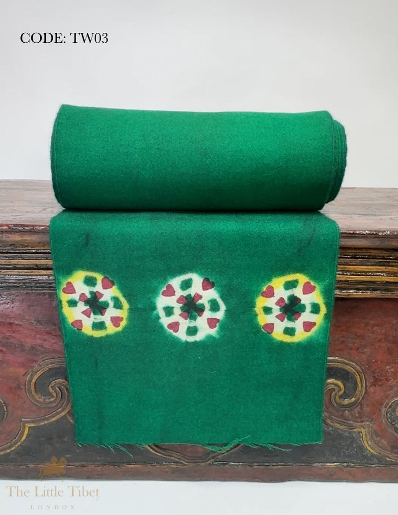 Authentic Tibetan Sheep Wool Fabric – Handwoven Himalayan Textile by the Roll
