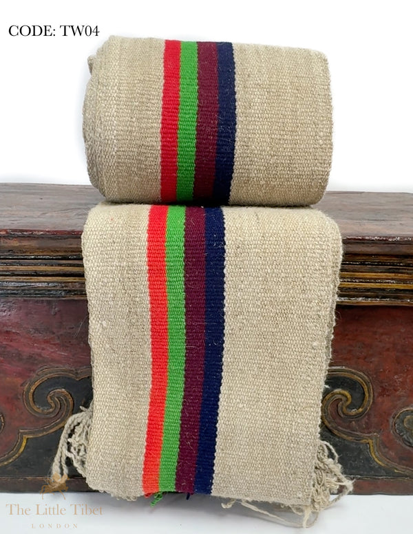 Authentic Tibetan Yak Wool Fabric – Natural Handwoven Textile by the Roll