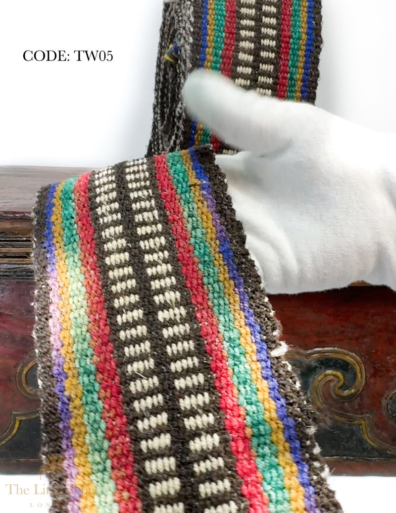 Authentic Tibetan Yak Wool Fabric – Natural Handwoven Textile by the Roll