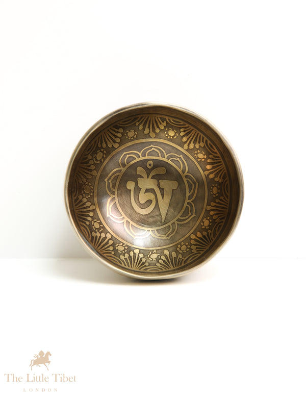 Sound Healing Tibetan Iconographies Singing Bowl - EC52
