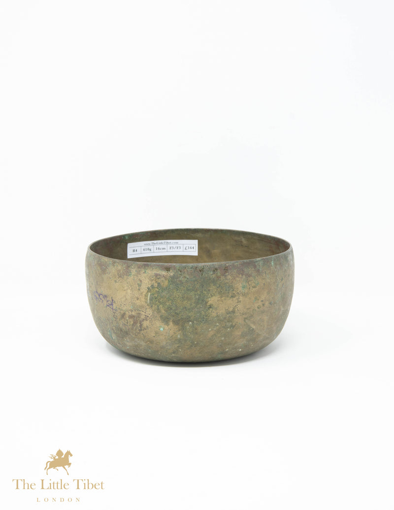 Antique Tibetan Singing Bowl-Healing Bowl-Himalayan Bowl for Meditation-R4