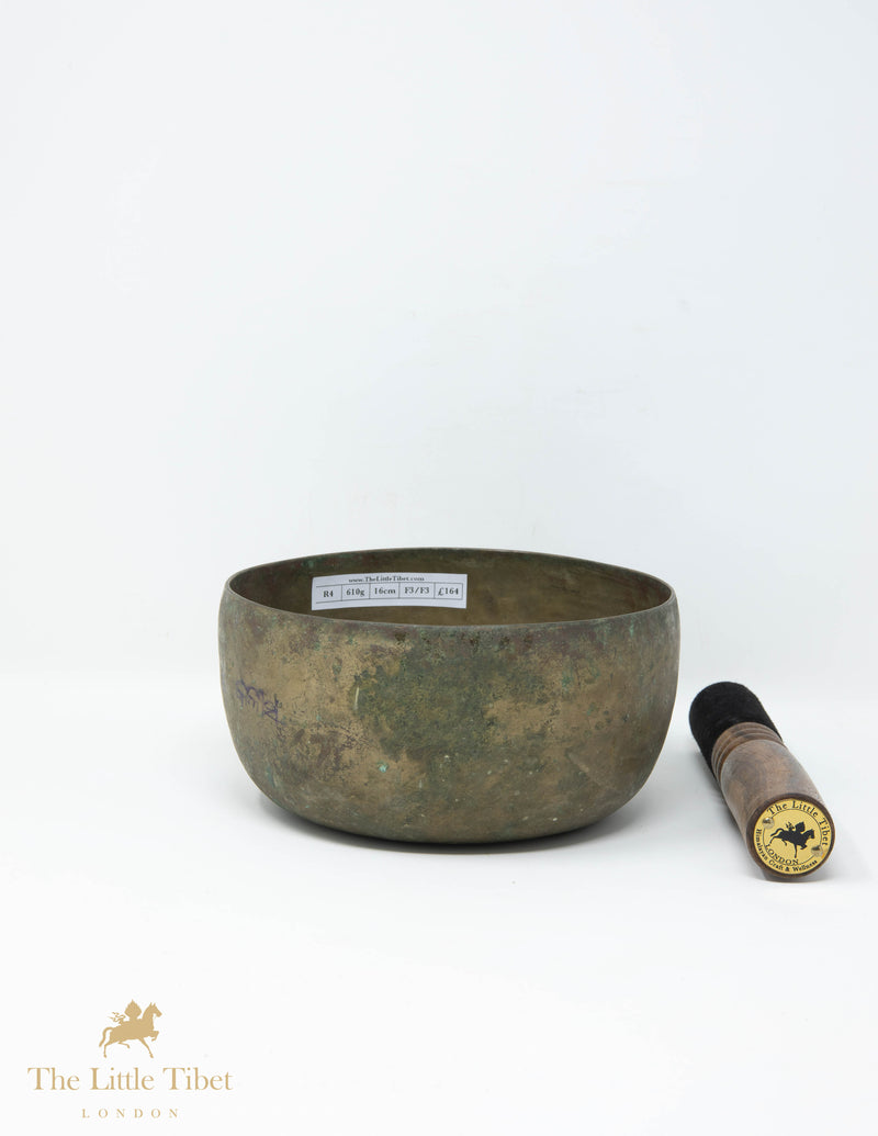 Antique Tibetan Singing Bowl-Healing Bowl-Himalayan Bowl for Meditation-R4