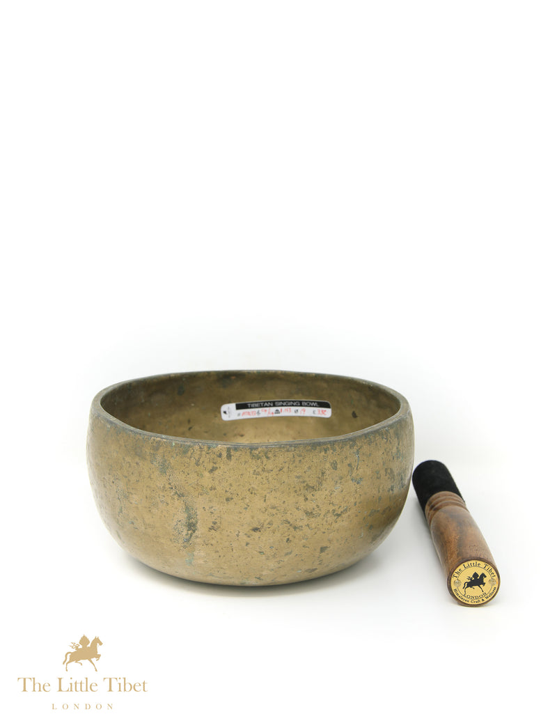 Antique Tibetan Singing Bowl-Healing Bowl-Himalayan Bowl for Meditation-ATQ33 - The Little Tibet