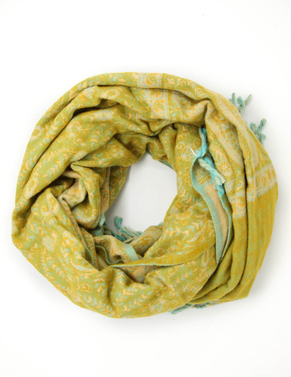 Lemongreen Tibet Shawl