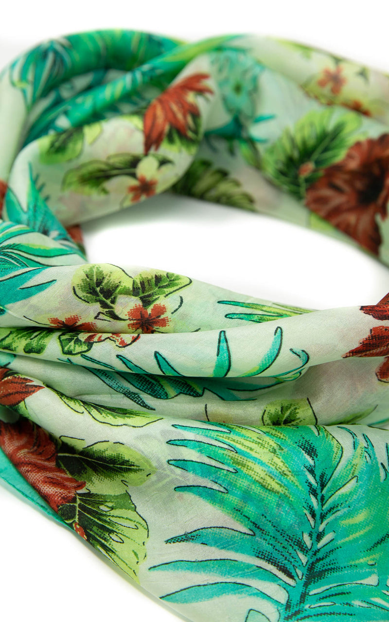 Cordelia square silk scarf -SQ2017, The Little Tibet