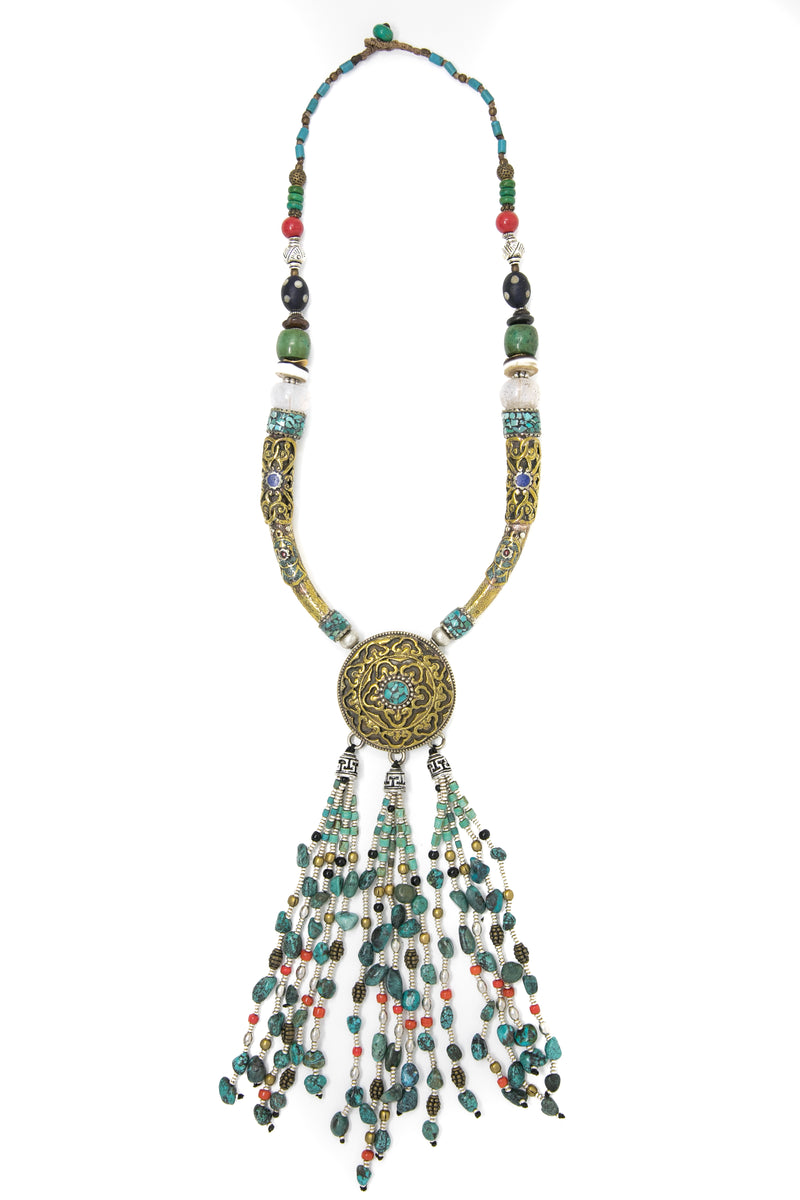 Mabel Tribal Necklace, The Little Tibet