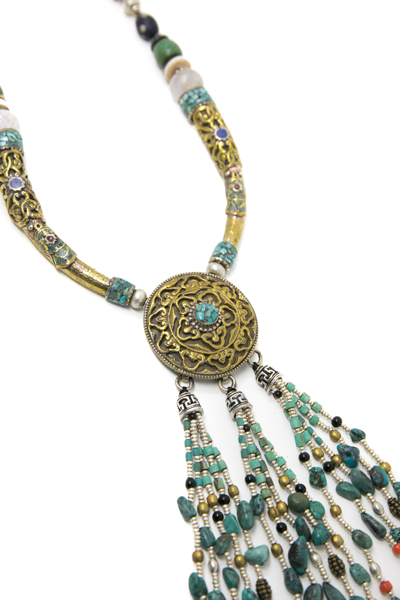 Mabel Tribal Necklace, The Little Tibet