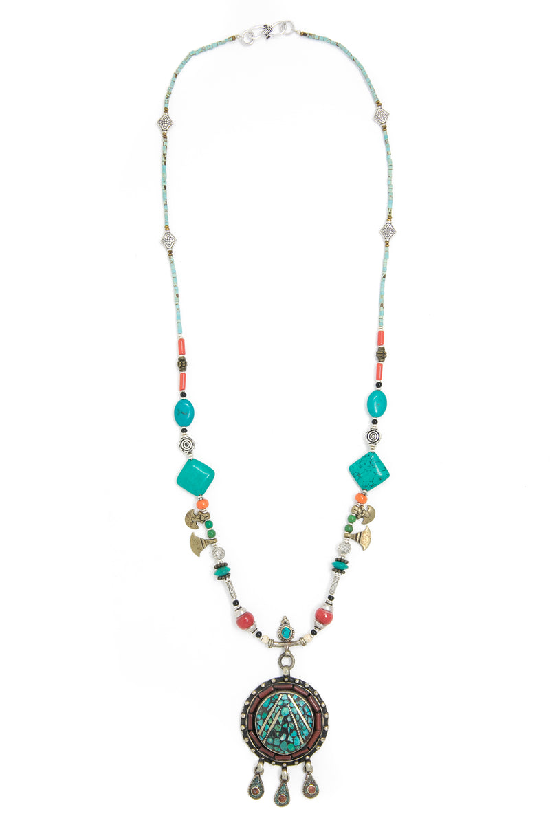 Rosie Beaded Long Necklace, The Little Tibet