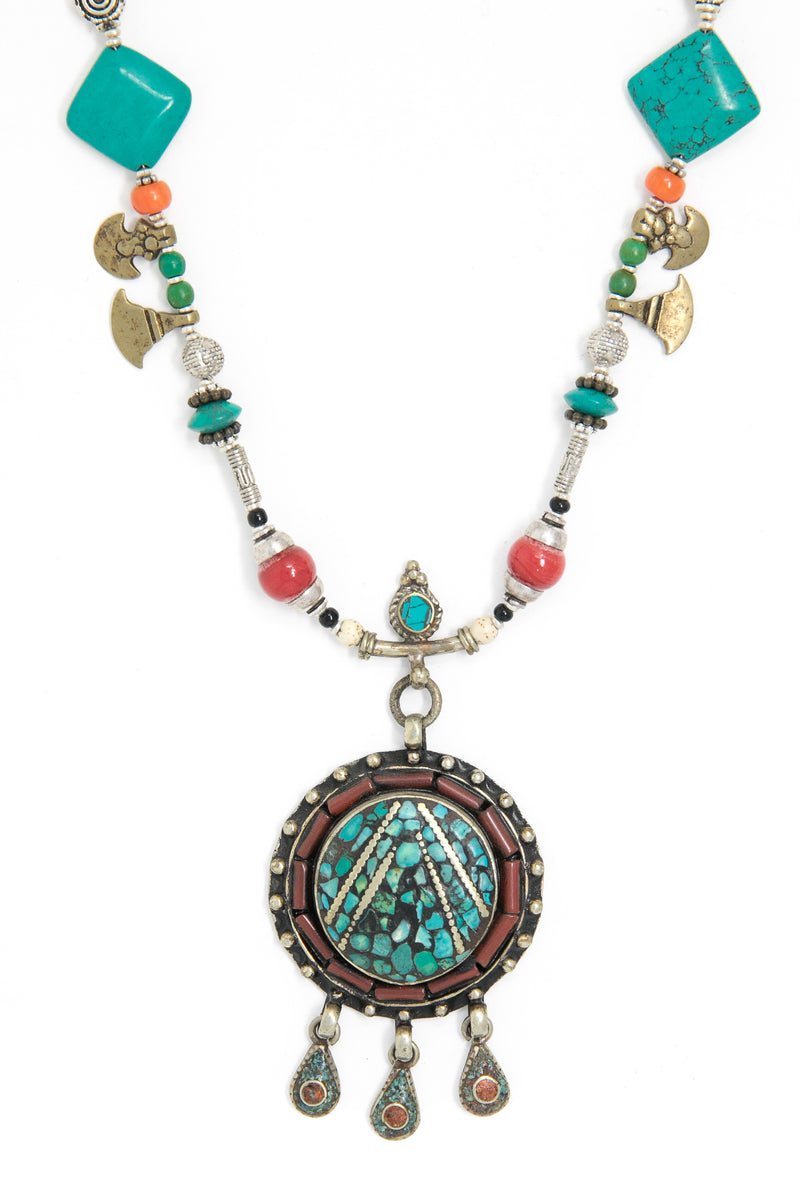 Rosie Beaded Long Necklace, The Little Tibet