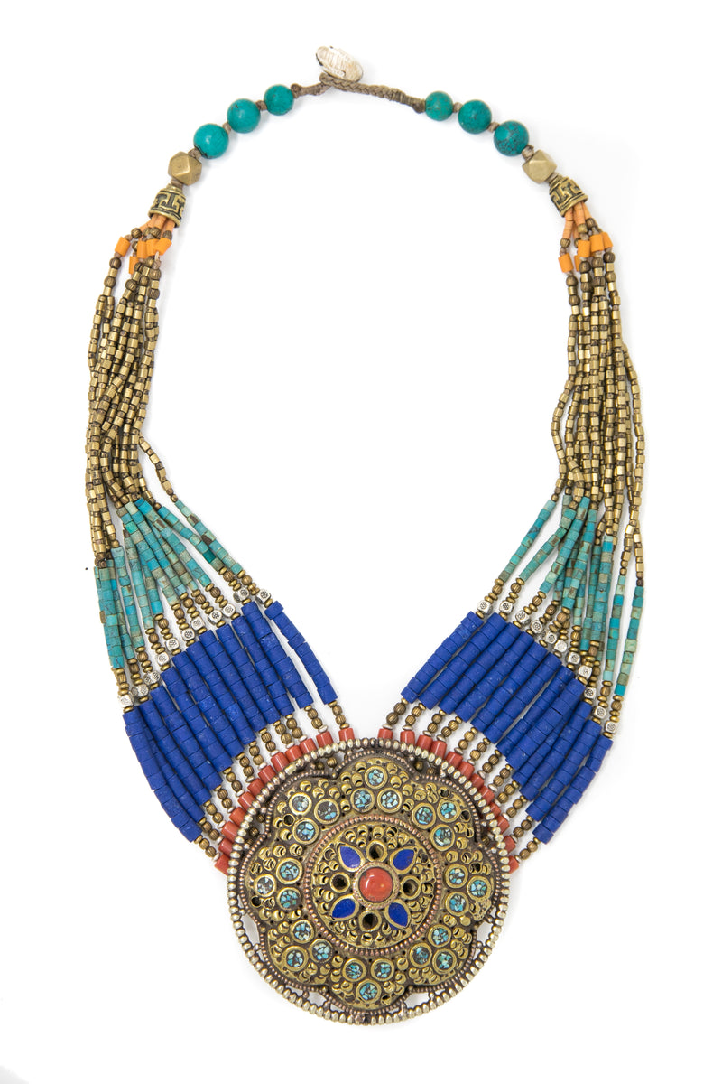 Nora Multistring Necklace, The Little Tibet