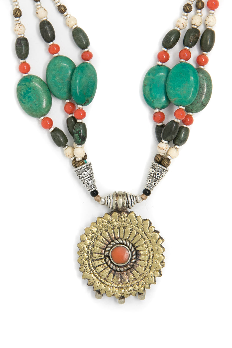 Victoria Beaded Necklace, The Little Tibet