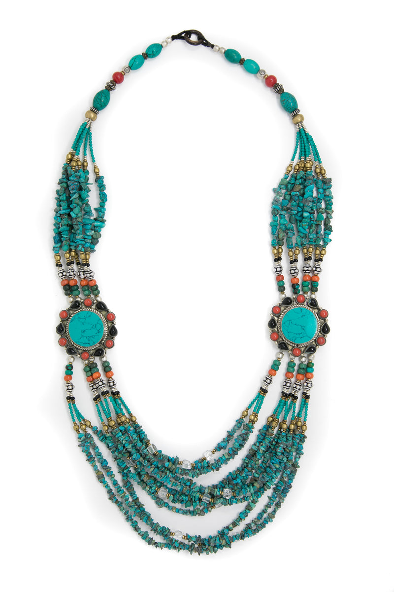 Henrietta Turquoise Necklace, The Little Tibet