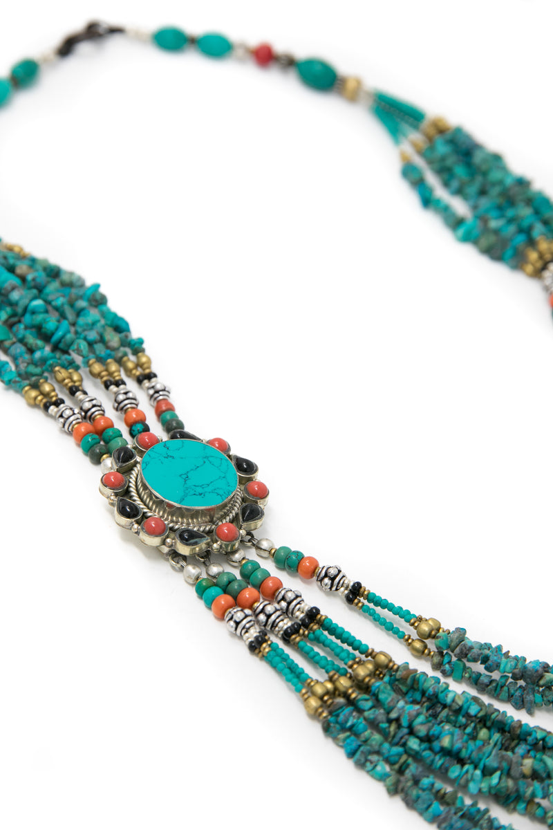 Henrietta Turquoise Necklace, The Little Tibet