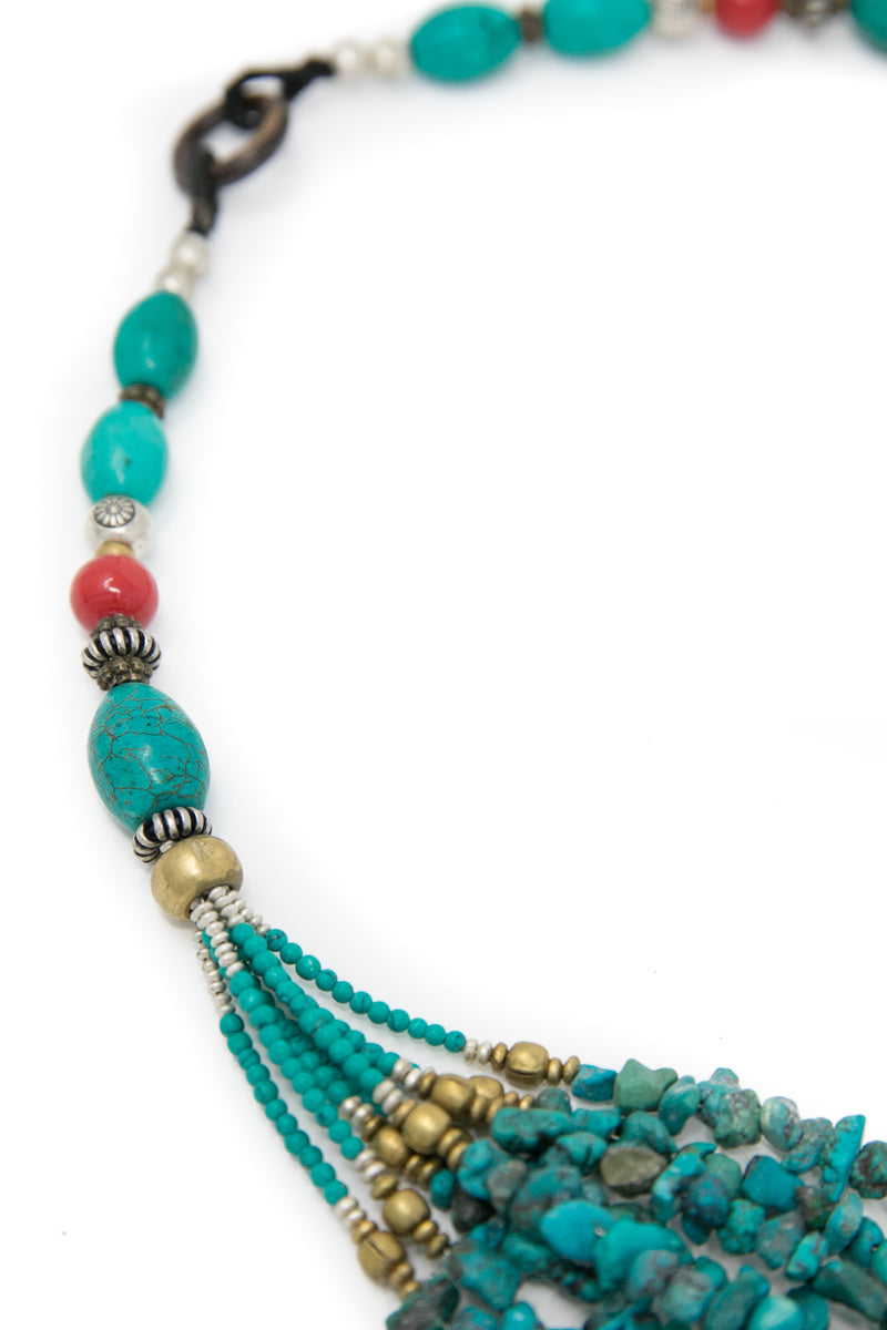 Henrietta Turquoise Necklace, The Little Tibet
