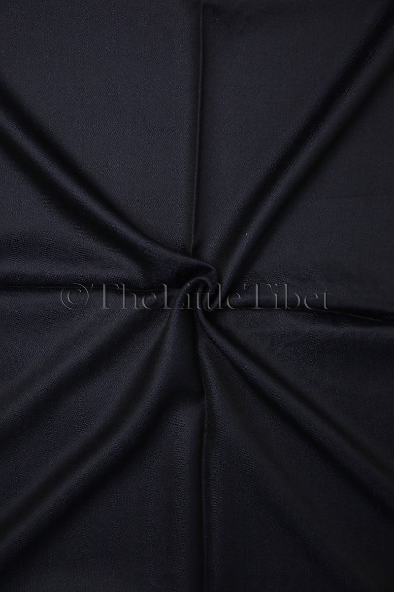Harriet Navy Silk Scarf - TTM279 - The Little Tibet