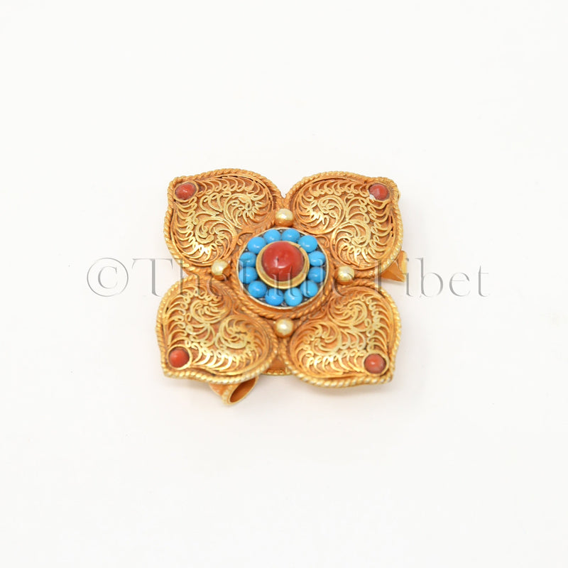 Lotus Pendant - The Little Tibet