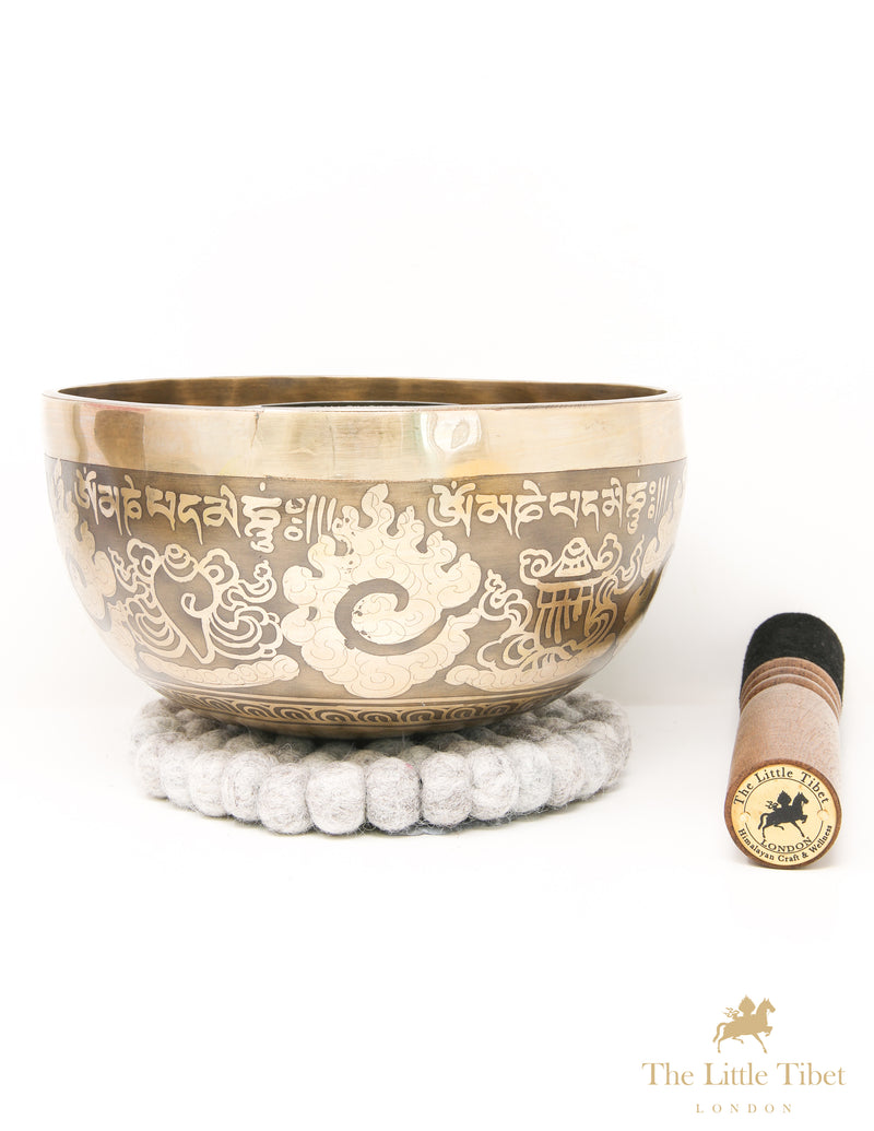 The Third Eye of Buddha Tibetan Singing Bowl - A228