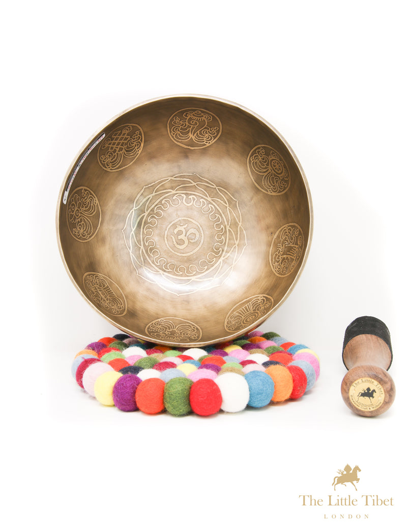 Third Eye of Buddha Tibetan Singing Bowl for Meditation - A232
