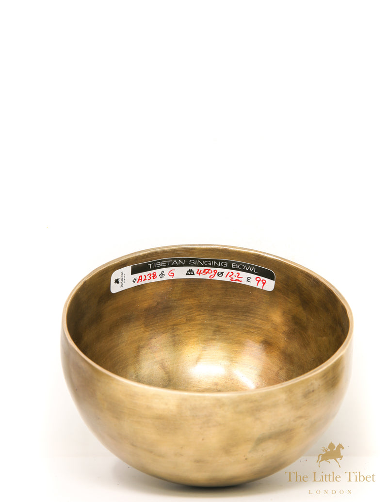 Sanskrit Mantra Tibetan Singing Bowl for Meditation and Healing - A238