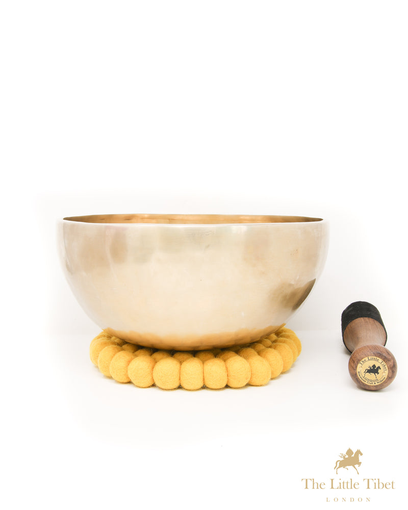 Plain Tibetan Singing Bowl for Meditation and Mindfulness - A260