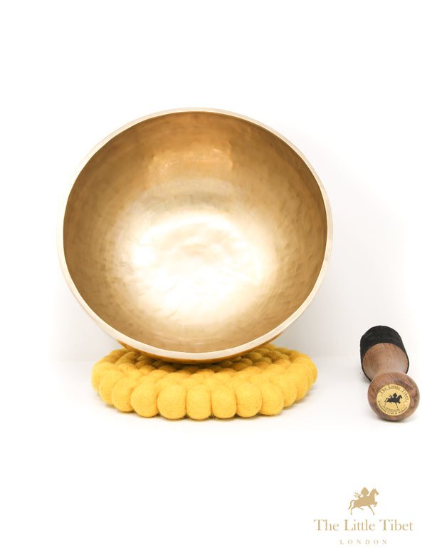 Plain Tibetan Singing Bowl for Meditation and Mindfulness - A260