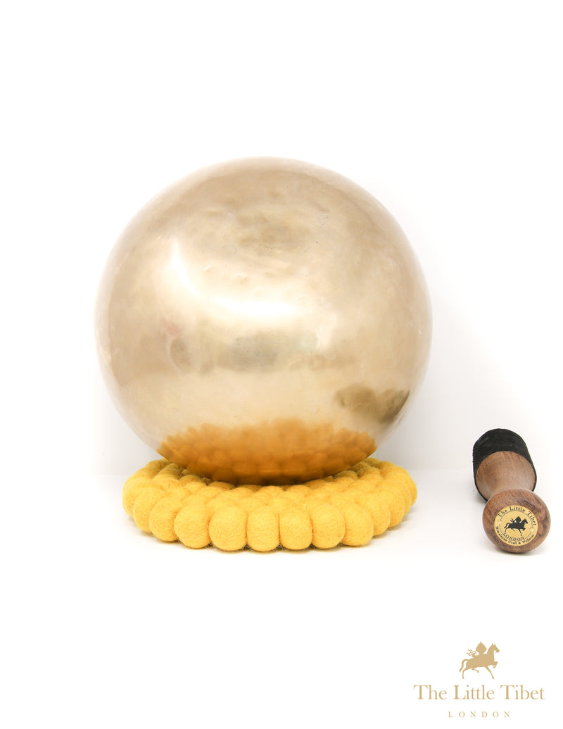 Plain Tibetan Singing Bowl for Meditation and Mindfulness - A260