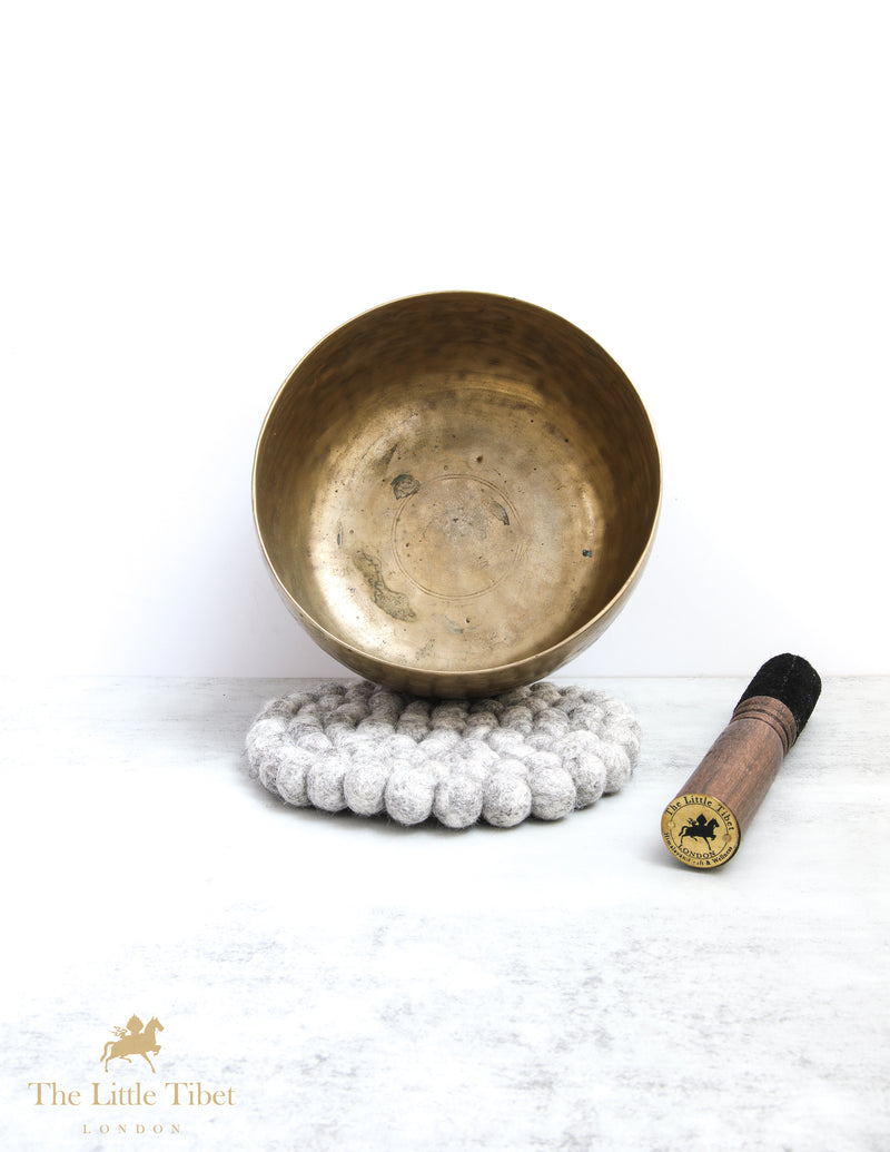 Antique Tibetan Singing Bowl for Meditation & Relaxation- ATQ56