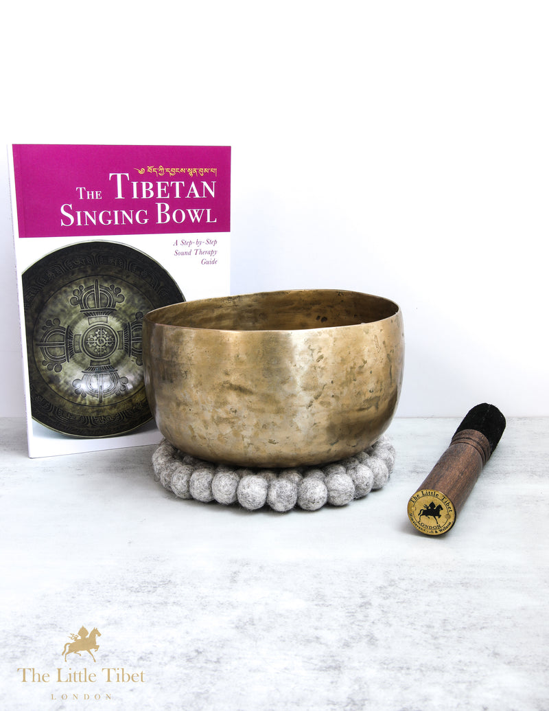 Antique Tibetan Singing Bowl for Meditation & Relaxation- ATQ56