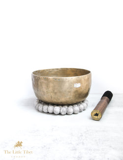 Plain Antique Tibetan Singing Bowl for Sound Healing - B15