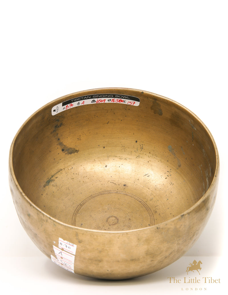 Himalayan Healing Plain Singing Bowl - B70