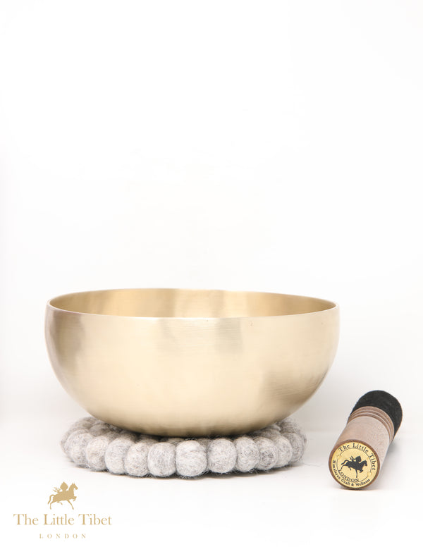 Plain Tibetan Singing Bowl for Meditation - K24